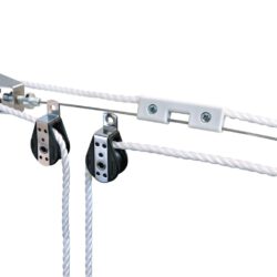 Montage-Set "Seilzug" für Seilspannsegel bis 7m Montage-Set "Seilzug" für Seilspannsegel bis 7m