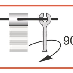 Laufhaken-Stopper 6 Stück - Zubehör für Seilspannsegel