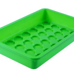 Anzucht-/Aussaatschale 38x24x6 cm, gelb oder grün