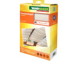 Sonnensegel für Seilspannmarkise mit Laufhaken Sonnensegel für Seilspannmarkise mit Laufhaken