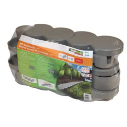 Rasenkante in Steinoptik grau