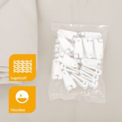 Sonnensegel für Seilspannmarkise mit Laufhaken Sonnensegel für Seilspannmarkise mit Laufhaken