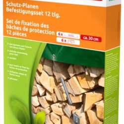 Befestigungs-Set für Holz-Abdeckplanen Befestigungs-Set für Holz-Abdeckplanen