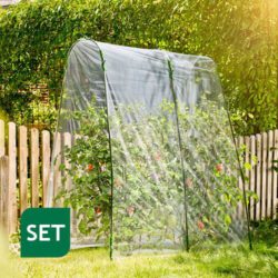 Tomatenhaus Folientunnel-Set 2x2m