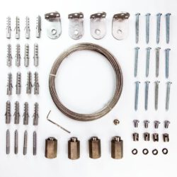 Montage-Set für Seilspannsegel bis 5m