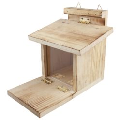 Eichhörnchen Futterstation aus Holz Eichhörnchen Futterstation aus Holz