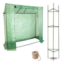 Tomatengewächshaus und Rankturm im Set