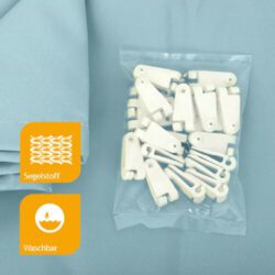 Sonnensegel für Seilspannmarkise mit Laufhaken