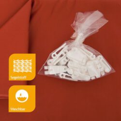 Sonnensegel für Seilspannmarkise mit Laufhaken