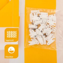 Sonnensegel für Seilspannmarkise mit Laufhaken