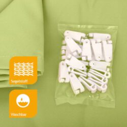 Sonnensegel für Seilspannmarkise mit Laufhaken