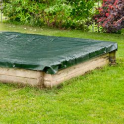 Sandkasten Abdeckplane mit Kordel Sandkasten Abdeckplane mit Kordel