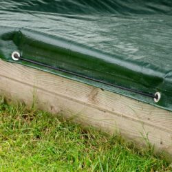 Sandkasten Abdeckplane mit Kordel Sandkasten Abdeckplane mit Kordel