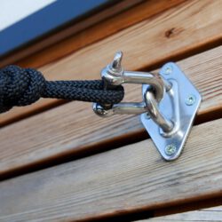 Wandöse - Sonnensegel an der Wand befestigen Wandöse - Sonnensegel an der Wand befestigen