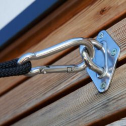 Karabinerhaken - Sonnensegel einfach einhängen