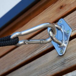 Wandöse - Sonnensegel an der Wand befestigen Wandöse - Sonnensegel an der Wand befestigen