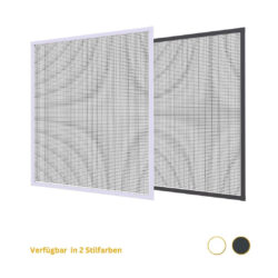 Fliegengitter Fenster Spannrahmen zum Einhängen verschiedene Farben